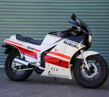 Suzuki motorcycles through the decades, from classic two-strokes to the latest superbikes