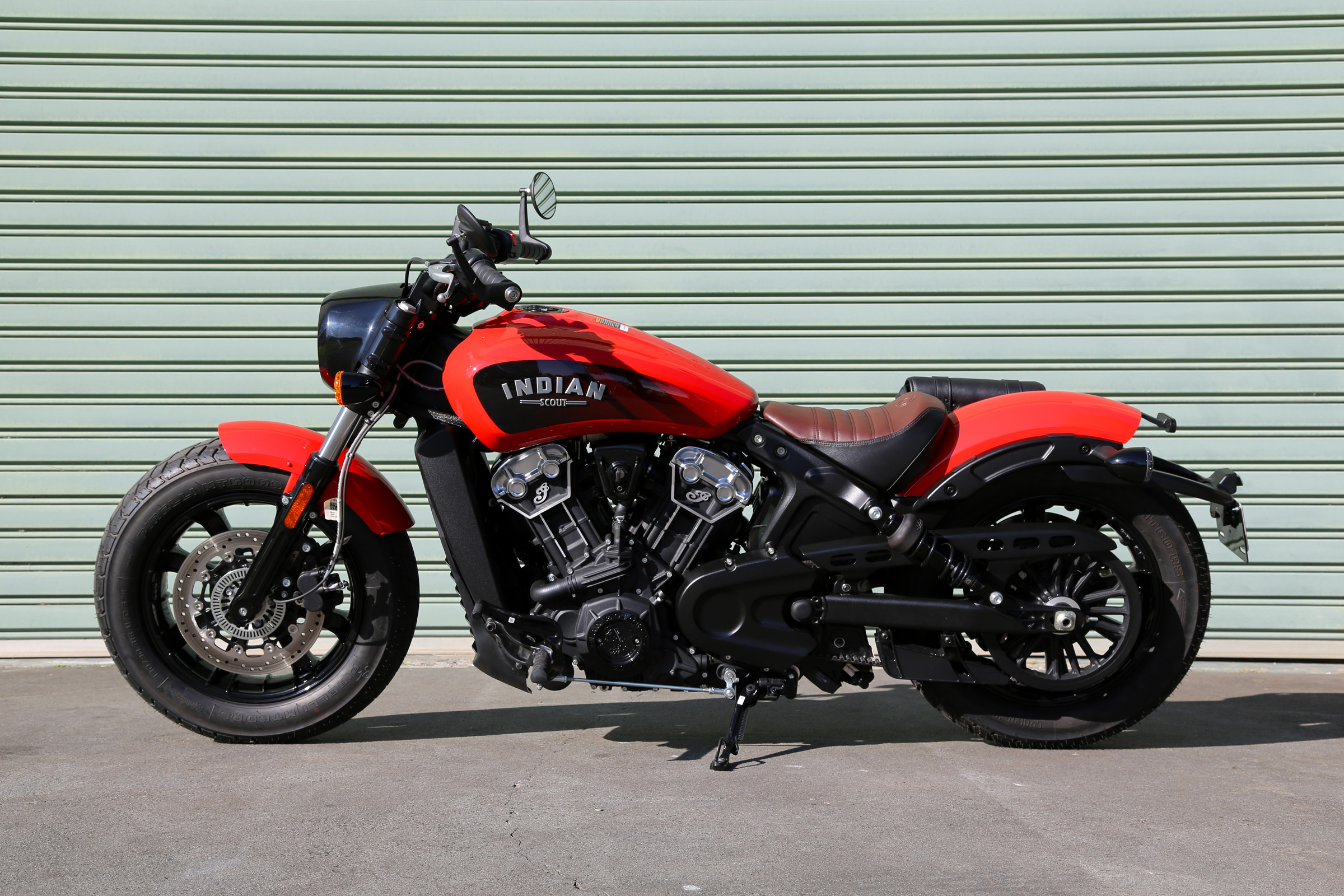 2022 Indian Scout Bobber red cls