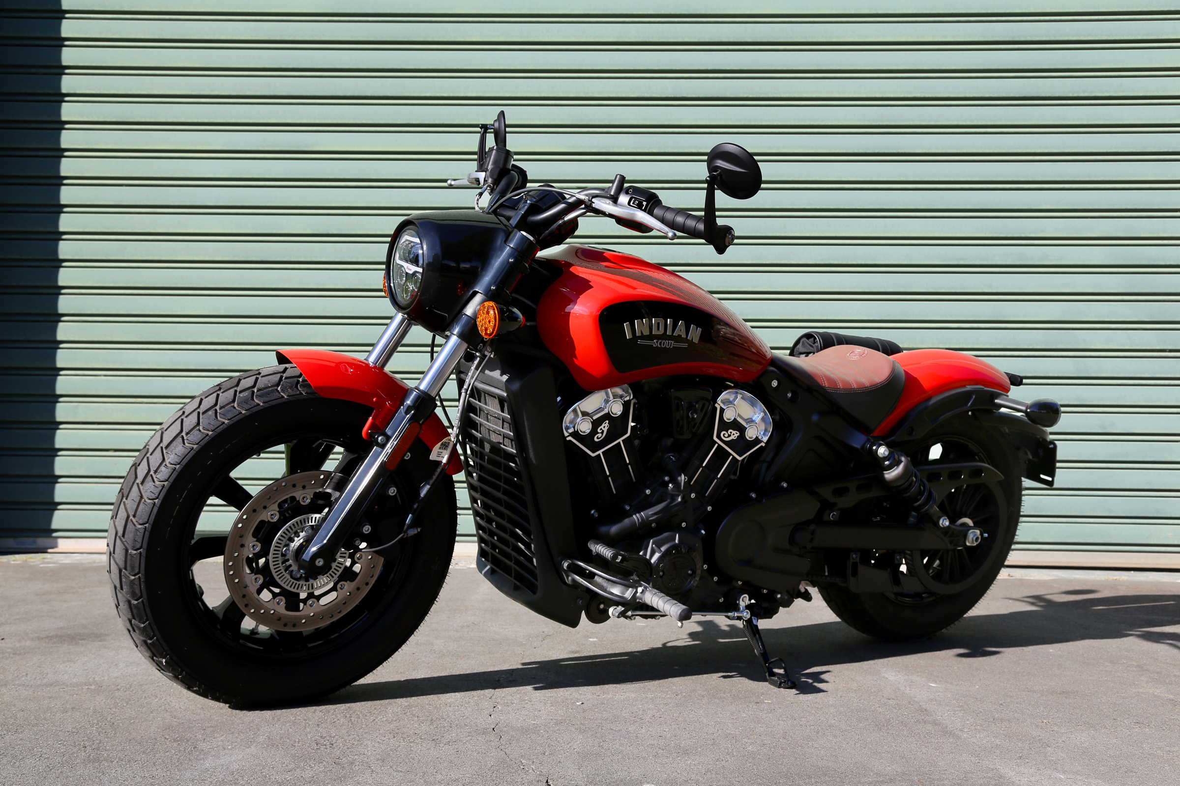 2022 Indian Scout Bobber red f45ls
