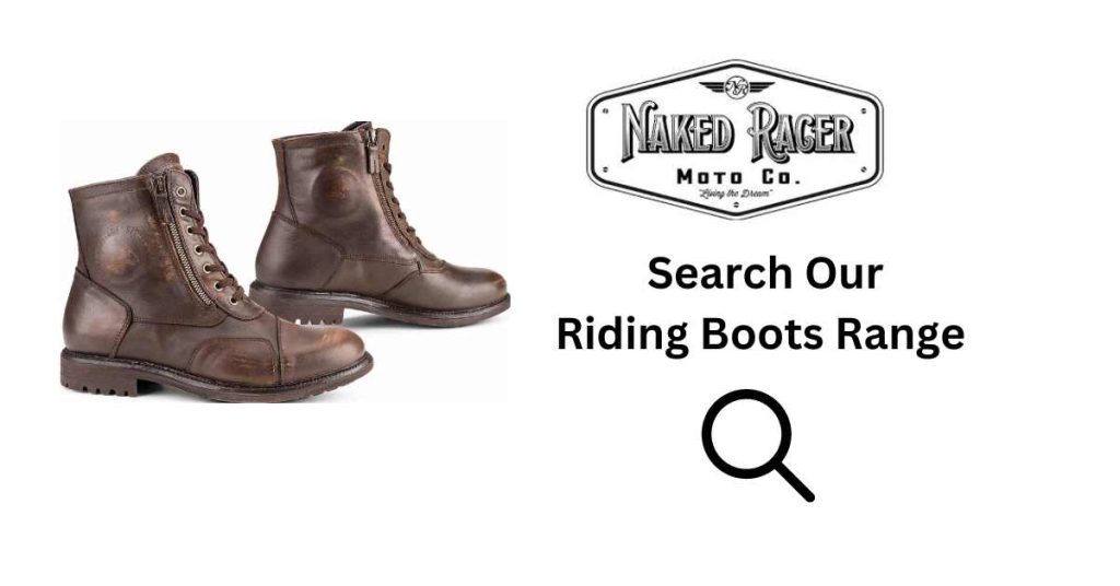 Riding Boots Online shop at Naked Racer Moto Co